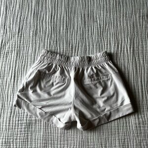 Lululemon Athletica White Athletic Shorts